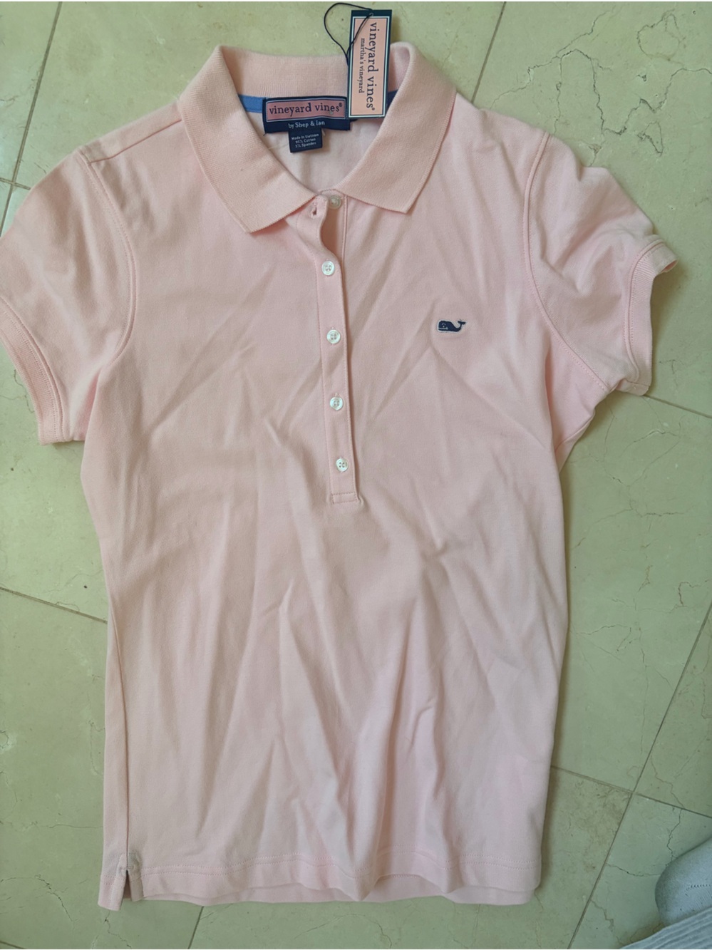 Women’s Vineyard Vines pink polo - NWT - Size S